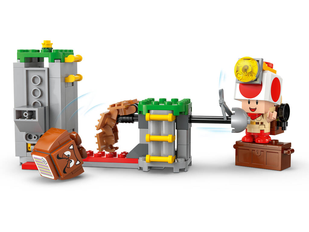 Lego Super Mario De Acampada con el Capitán Toad