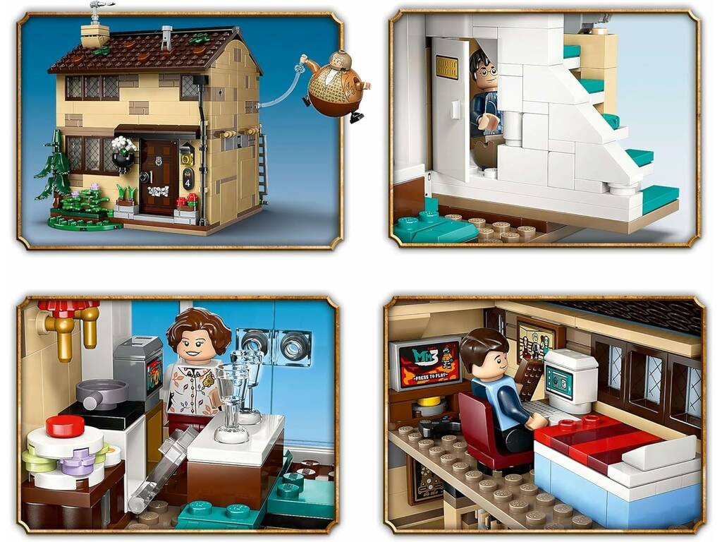Lego Harry Potter Privet Drive Visite de tante Marge