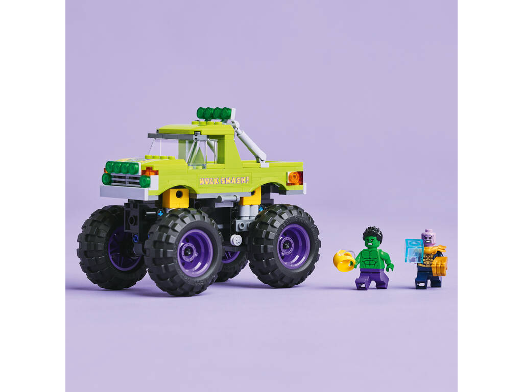 Lego Marvel Camión de Hulk VS. Thanos