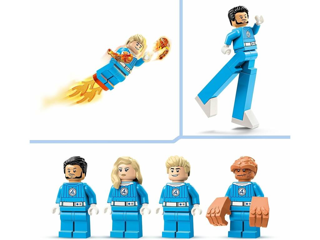 Lego Marvel Les 4 Fantastiques Les 4 Fantastiques contre Galactus Figurine à construire