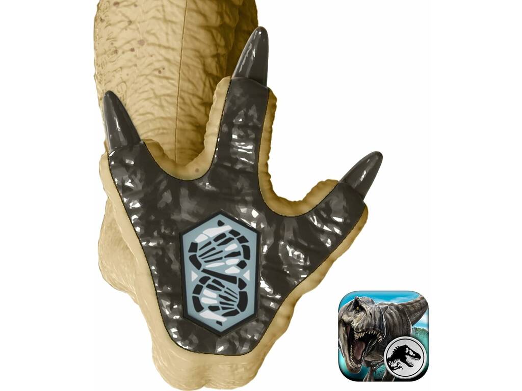 Jurassic World Rebirth Figurine Distortus Rex Attaque des griffes de 50 cm