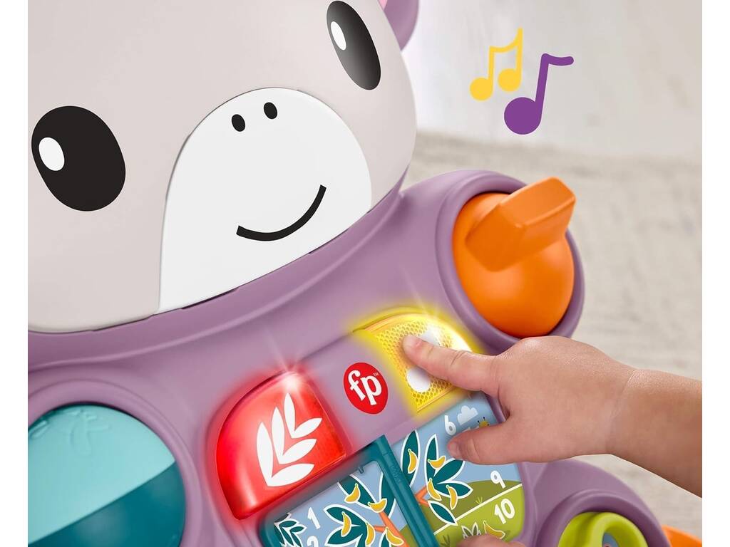 Fisher Price Trotteur d'apprentissage Monito violet Premiers pas