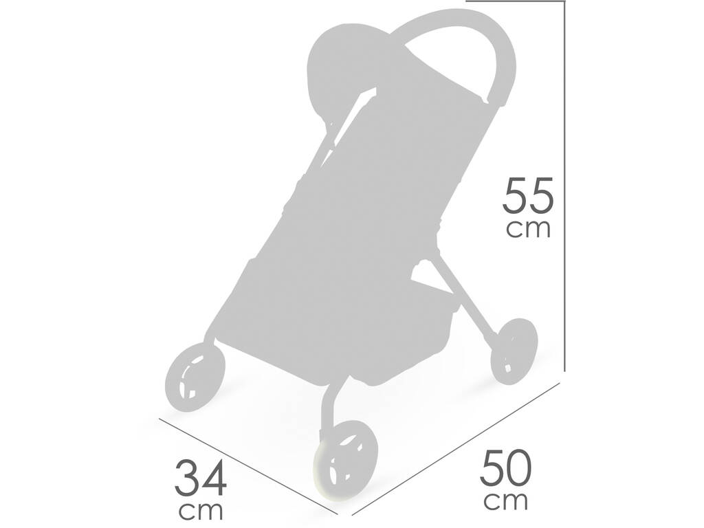 Chariot de poupée Tulipe Ma première poussette