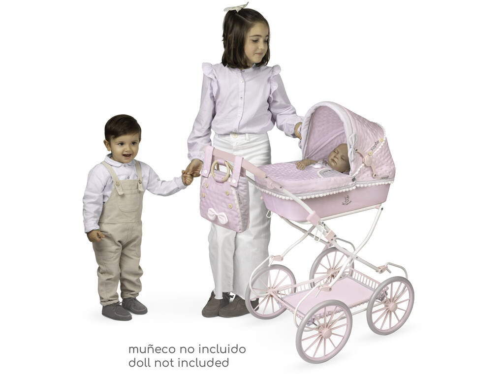 Poussette classique Sophie pliable avec sac