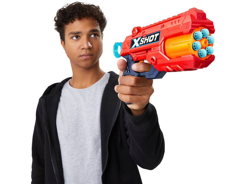 Zuru X-Shot 2 lanceurs Reflex et 2 lanceurs Micro avec 24 fléchettes