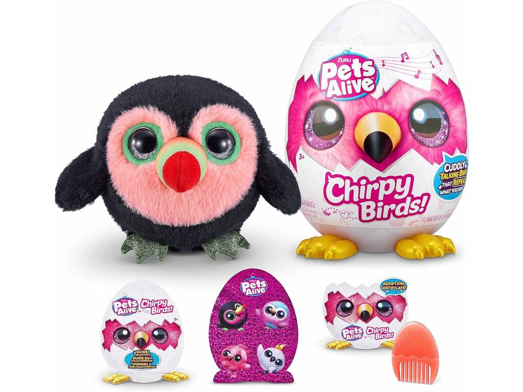 Pets Alive Œuf surprise Chripy Birds