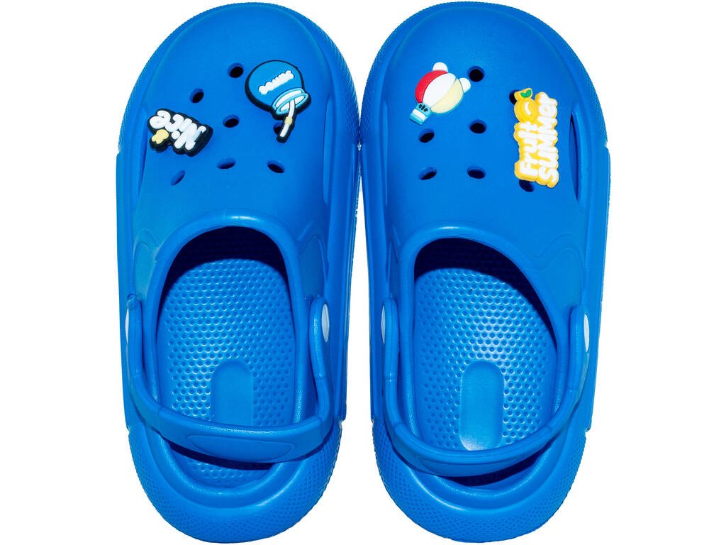 Sabots EVA perforés pour enfants Bleu Taille 24