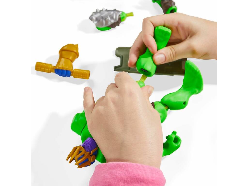 Marvel MixMashers Figurine Hulk Deluxe avec accessoires