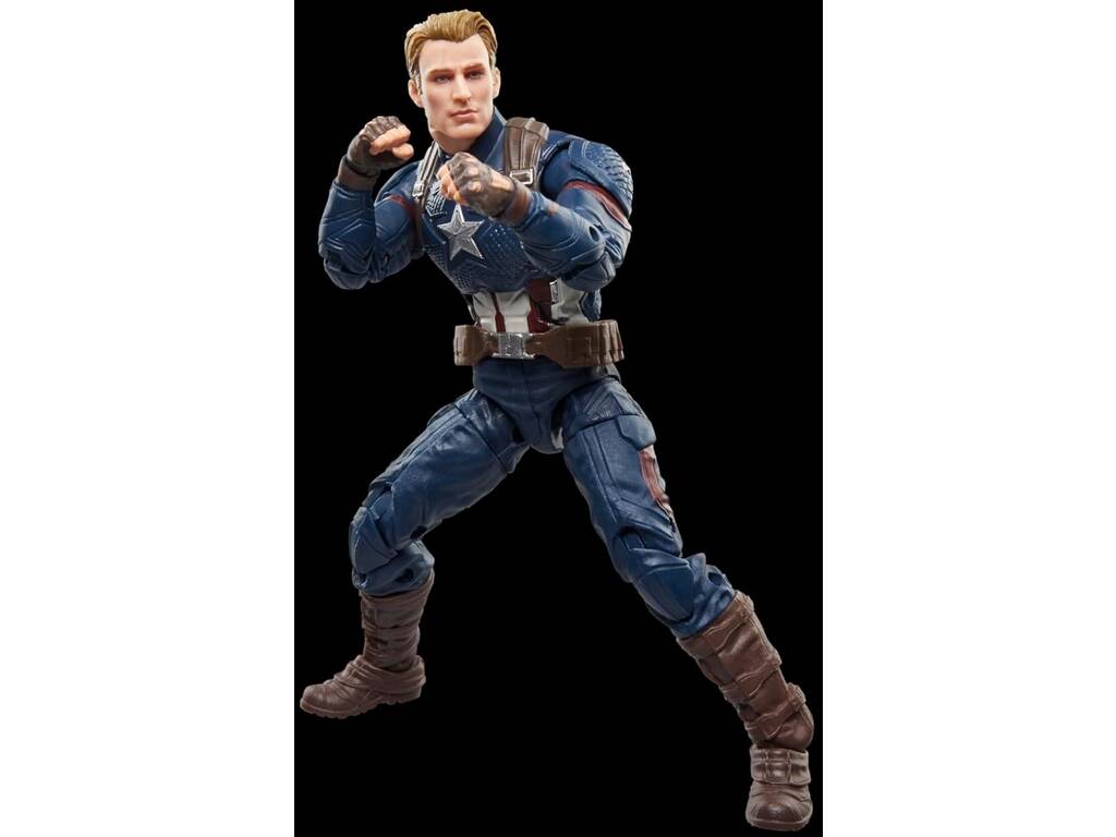 Marvel Legends Series Figura Capitán América de 16 cm