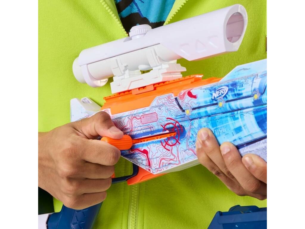 Lanceur Nerf Loadout Artic Zerostriker avec 24 fléchettes