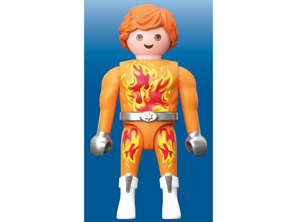 Playmobil Héroe Batalla Contra el Lagarto Gigante
