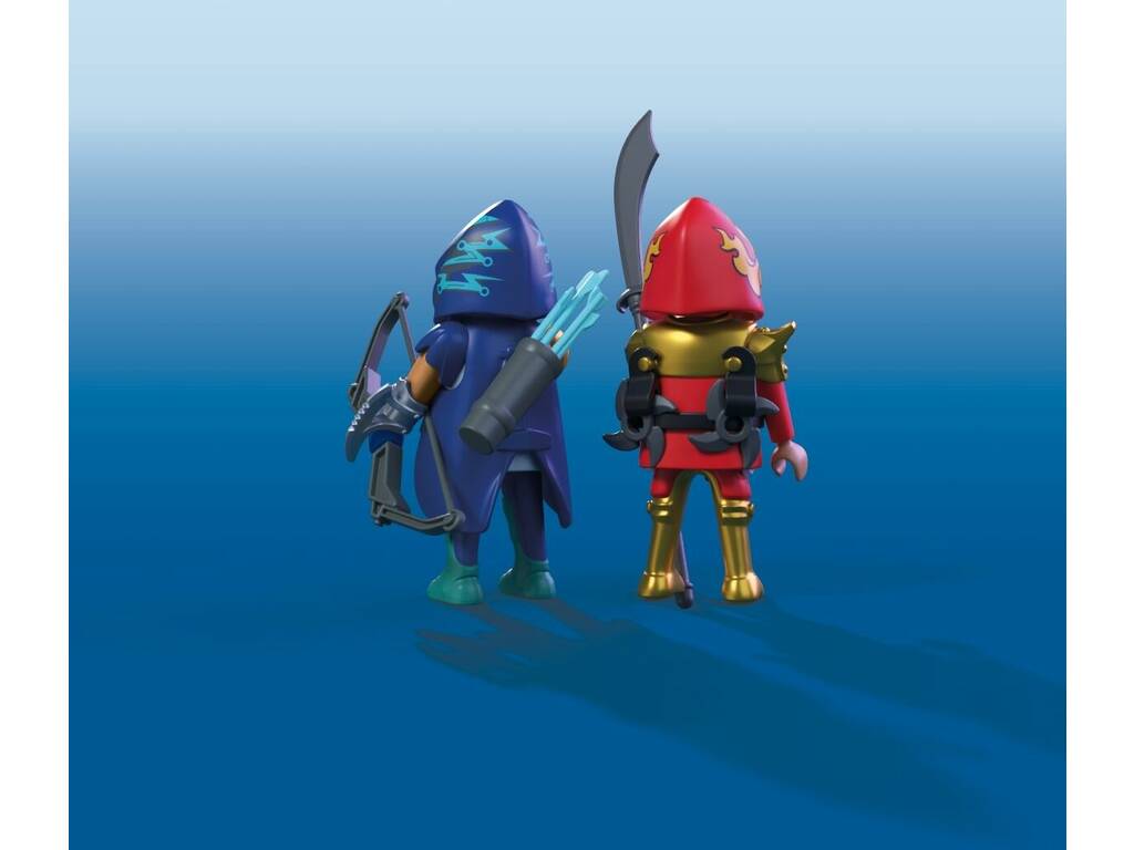 Playmobil Herói com Drone Contra Ninja Malvado