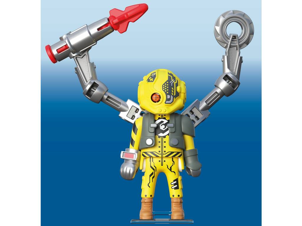 Playmobil Set Héroe Robot
