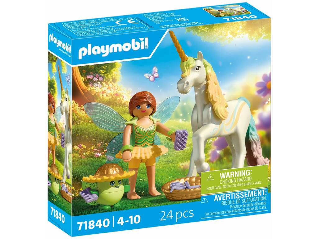 Playmobil Einhorn Rainbow Flower mit Fee