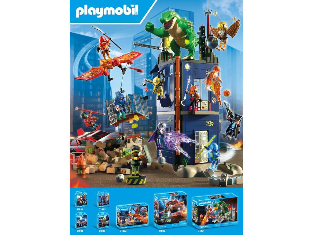 Playmobil Duello nella Torre dell'Eroe