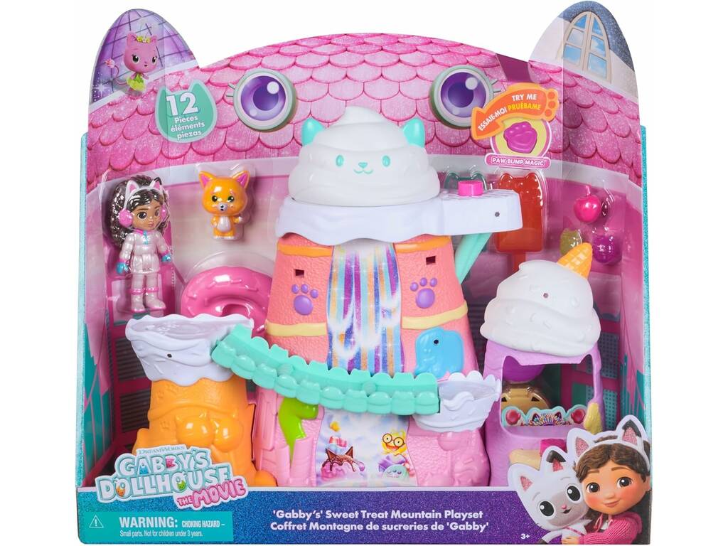La maison de poupées Gabby Playset Montaña Dulce de Gabby avec figurines