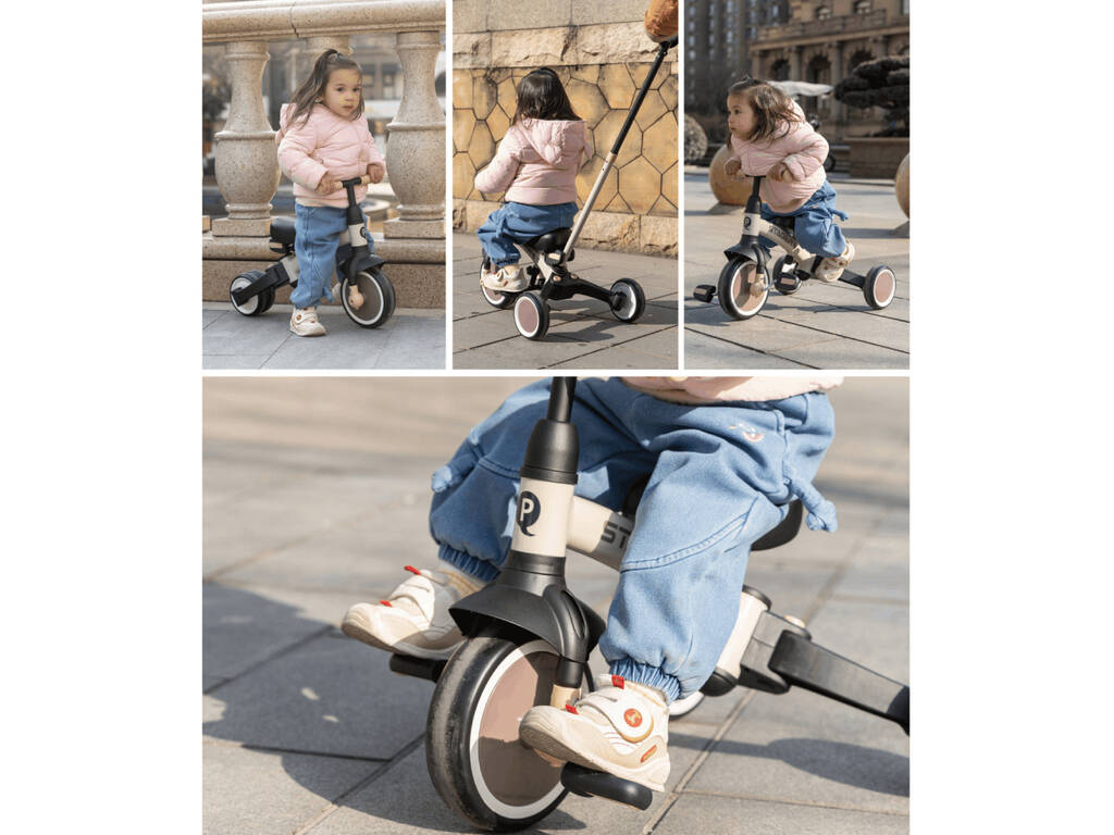 Triciclo y Bicicleta Stager 3 en 1 Beige