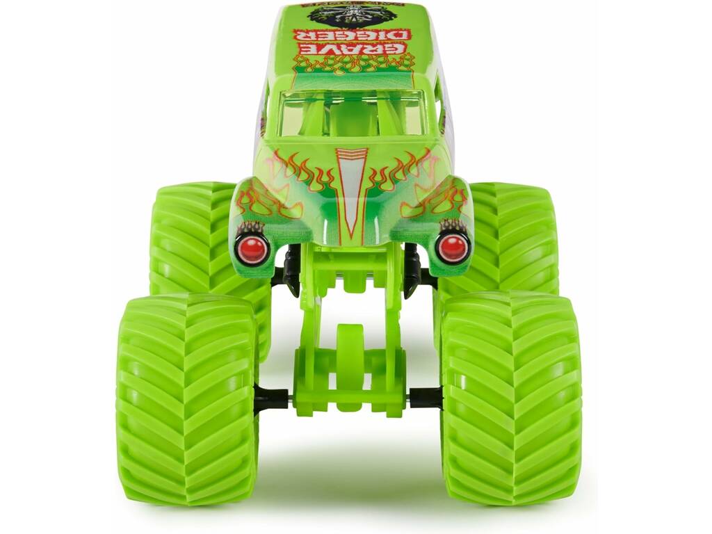 Monster Jam Véhicule Metal Grave Digger 1:24