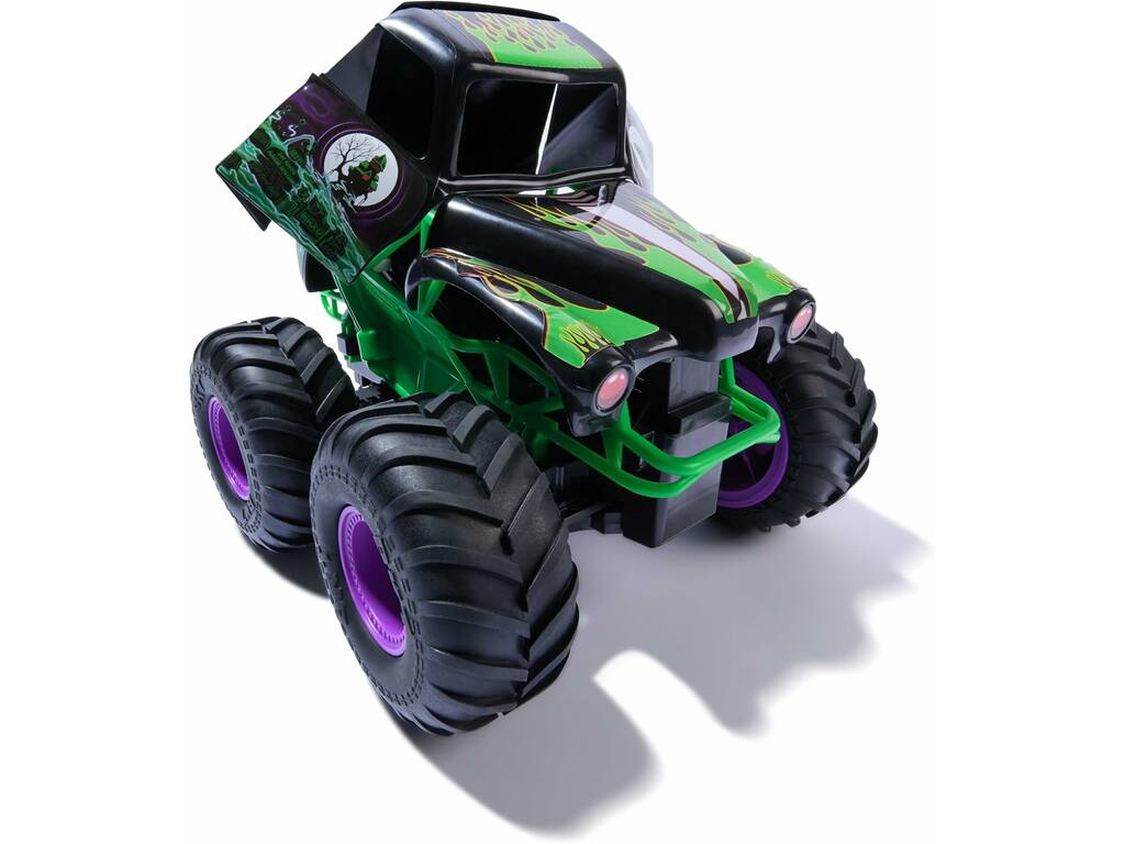 Véhicule fossoyeur télécommandé Monster Jam Smash & Bash