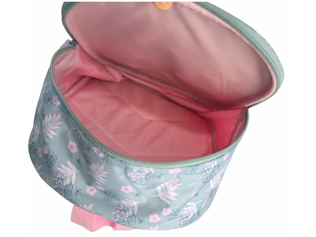 Disney Stitch Mochila Pré-escolar 3D de 30x26x8 cm
