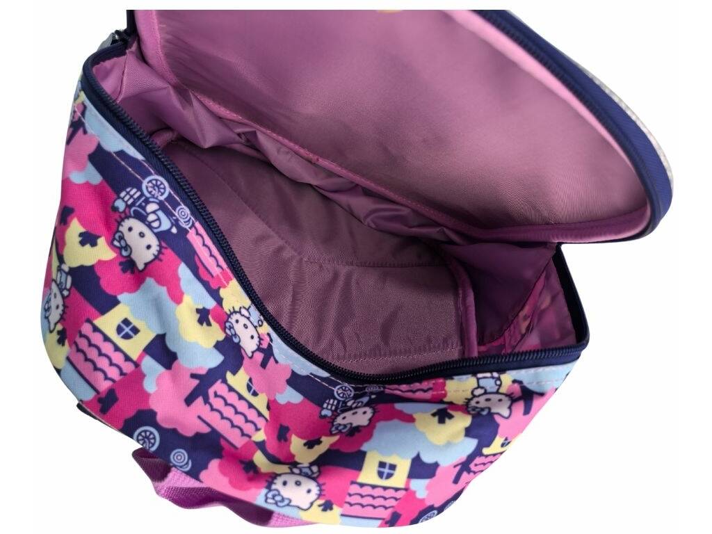 Hello Kitty Mochila Pré-escolar 3D de 30x26x8 cm