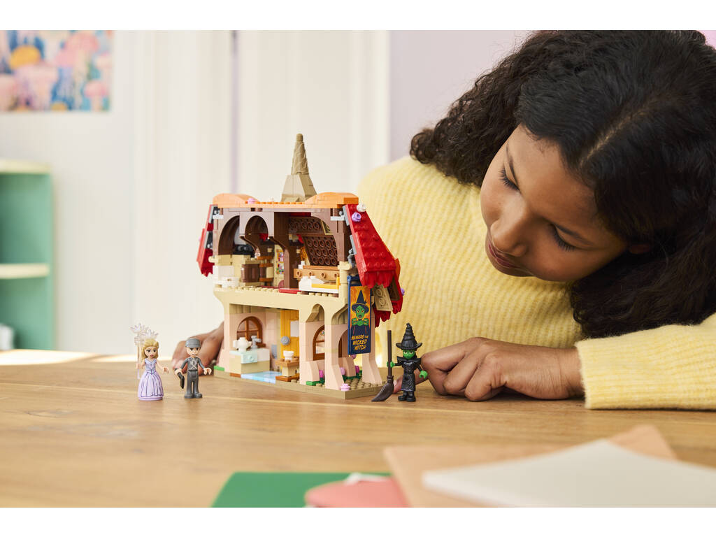 Lego Wicked Glinda et Elphaba visitent Munchkinland