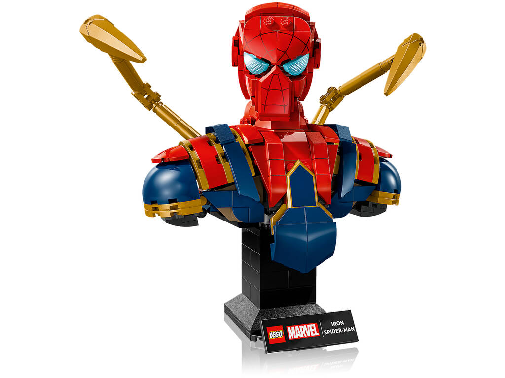 Lego Marvel Busto de Iron Spiderman