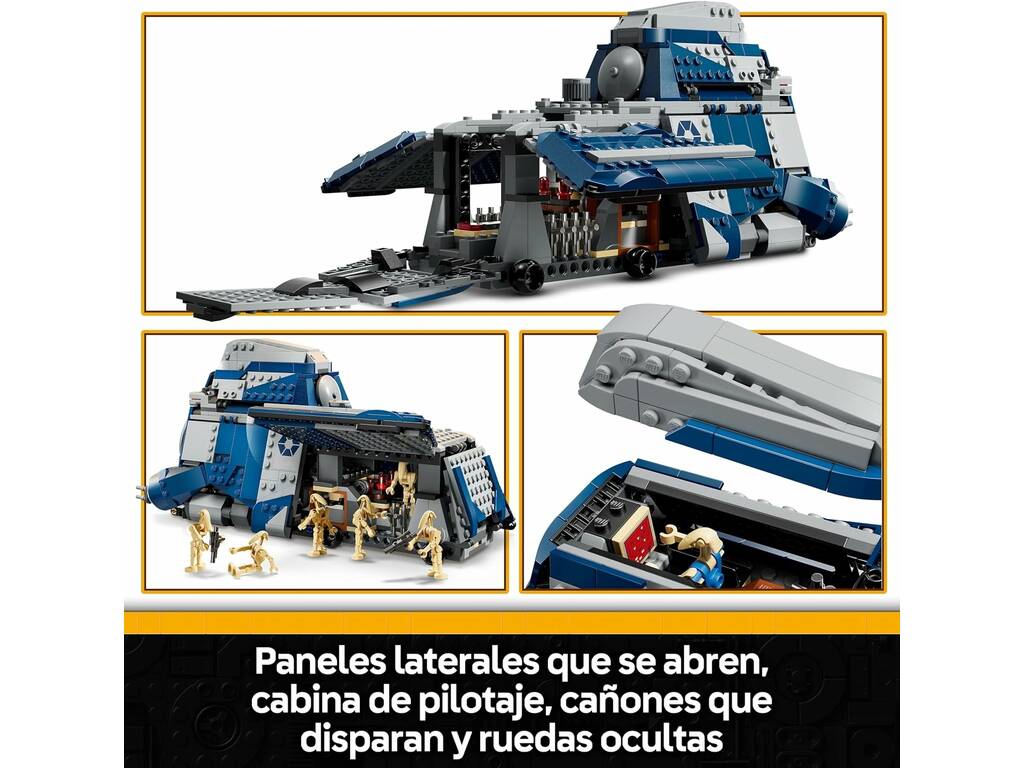 Lego Star Wars MTT Separatista della battaglia di Felucia
