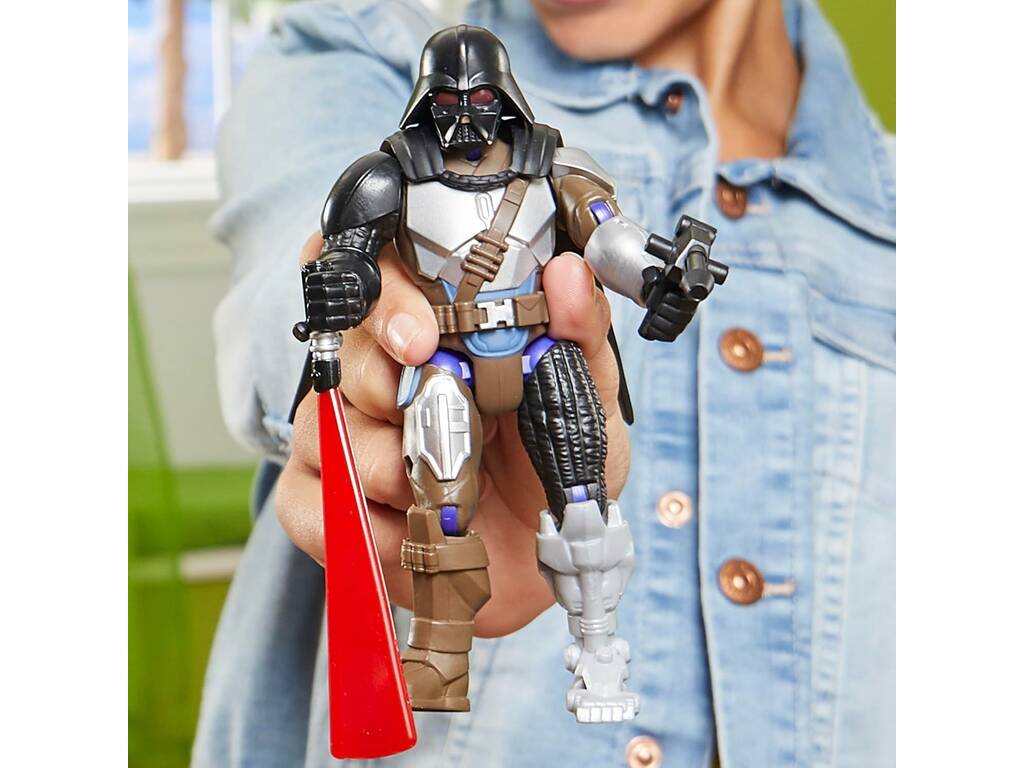 Figure Dark Vador Deluxe MixMashers de Star Wars avec accessoires