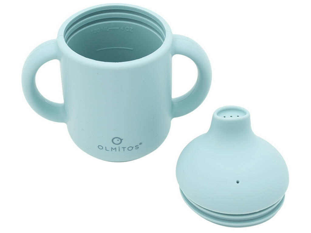Vajilla 7 pièces en silicone bleu