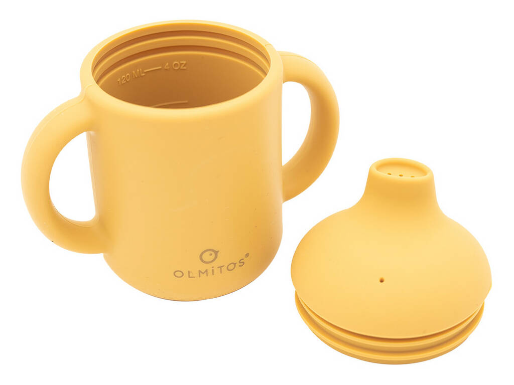 Vajilla 7 pièces en silicone jaune