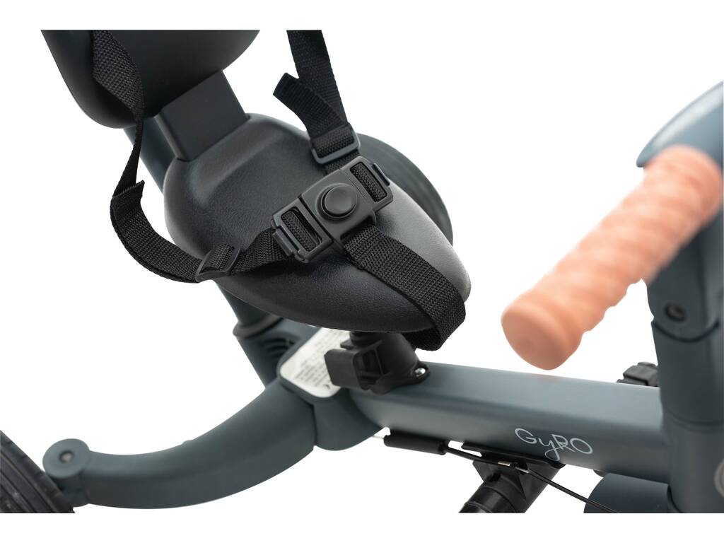 Tricycle multifonction Gyro 5 en 1 Couleur Gris