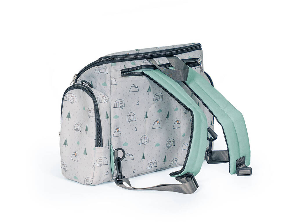 Siège rehausseur pliable et sac à dos Adventure