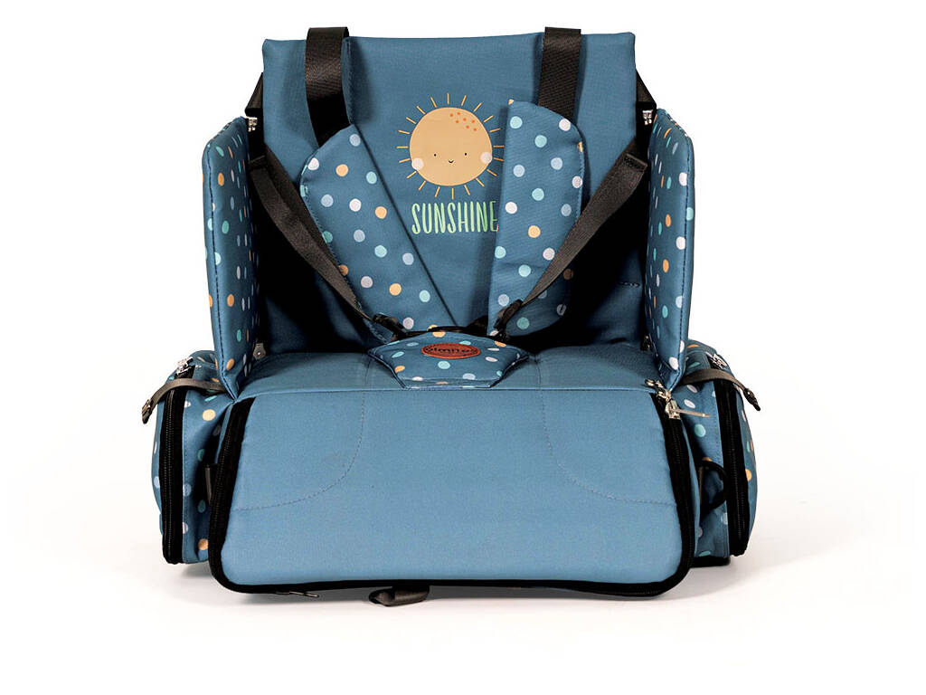 Siège rehausseur pliable et sac à dos Sunshine