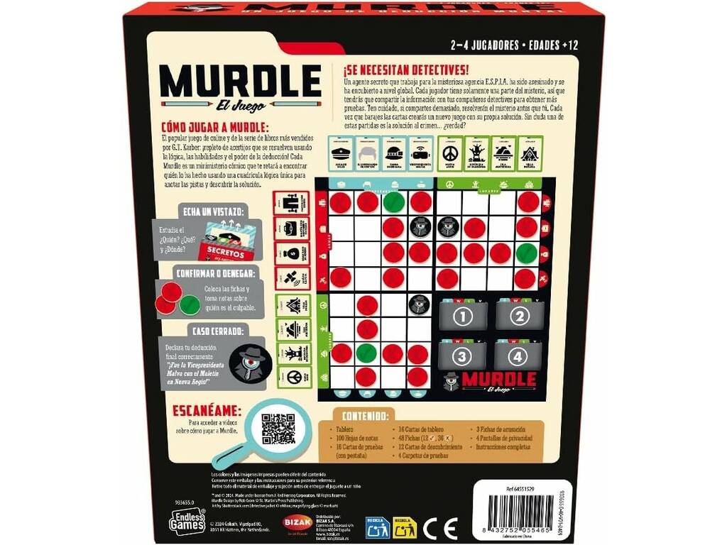 Murdle Le Jeu