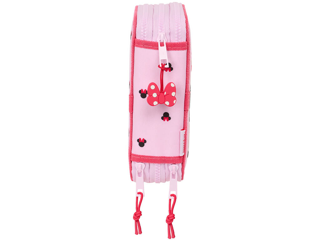 Trousse à crayons triple 37 pièces Minnie Mouse Naive