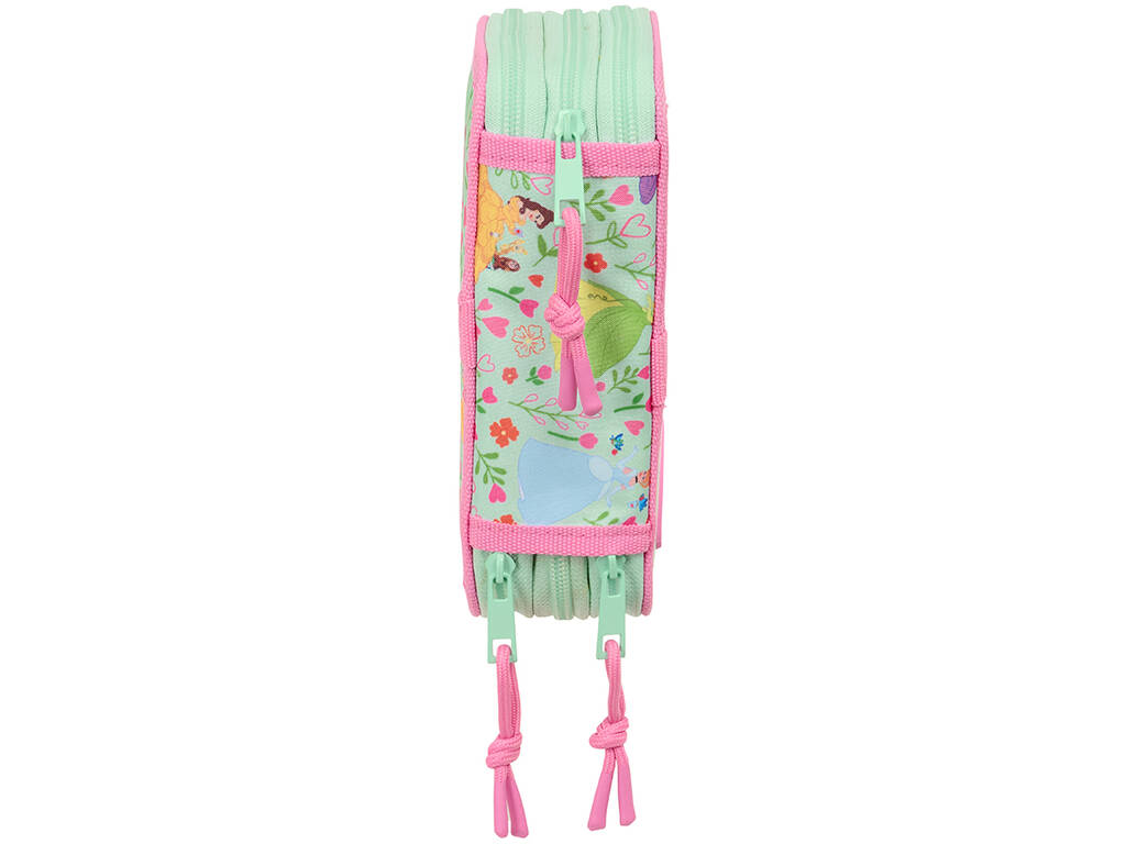 Trousse à crayons triple 37 pièces Princesses Disney Bloom