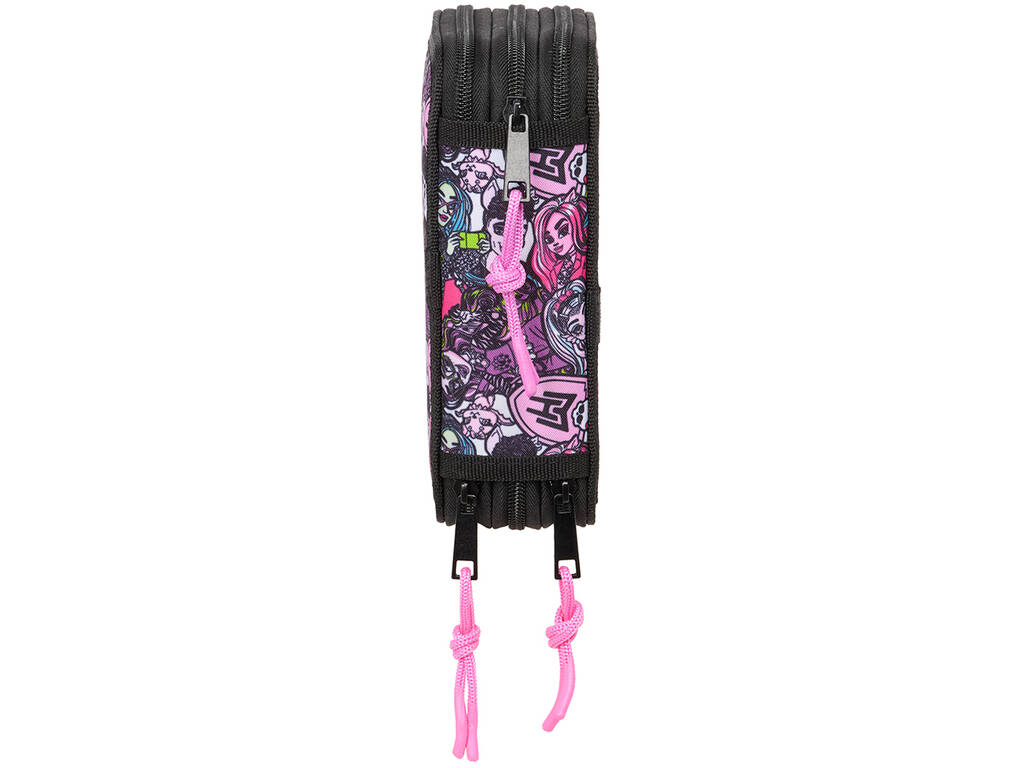 Trousse à crayons triple 37 pièces Monster High Drama