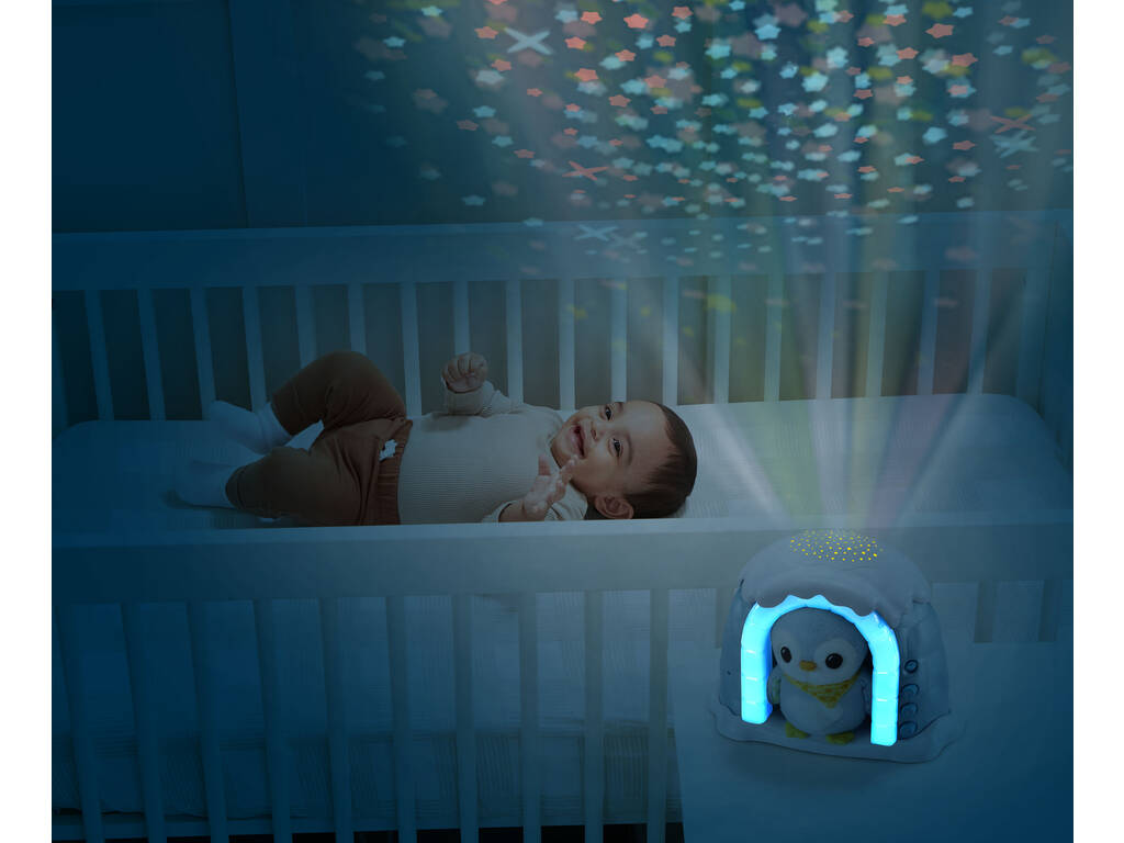 Vtech Baby Igloo Projecteur Peluchito Pingüino