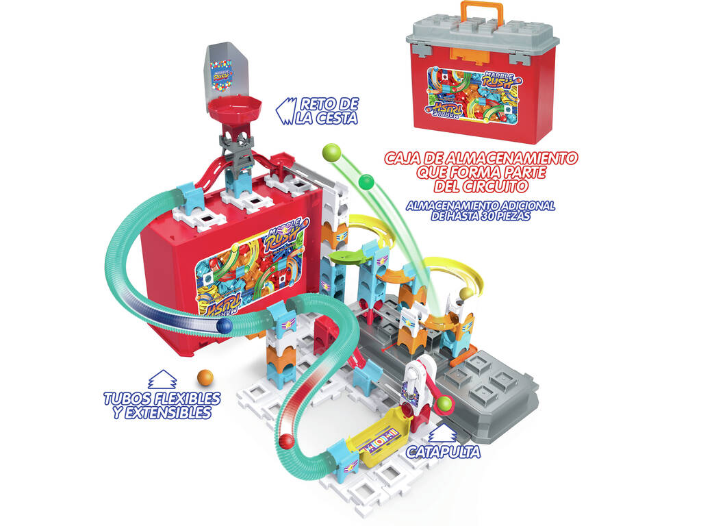 Marble Rush Circuit de billes interactif Store Box