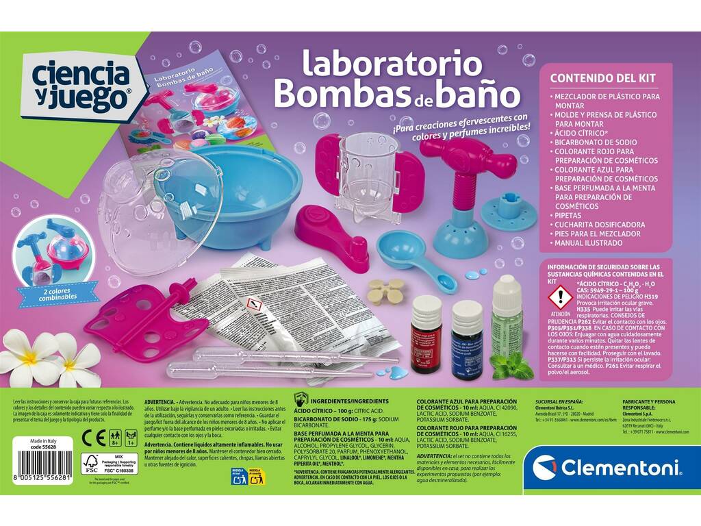 Laboratoire des pompes de bain