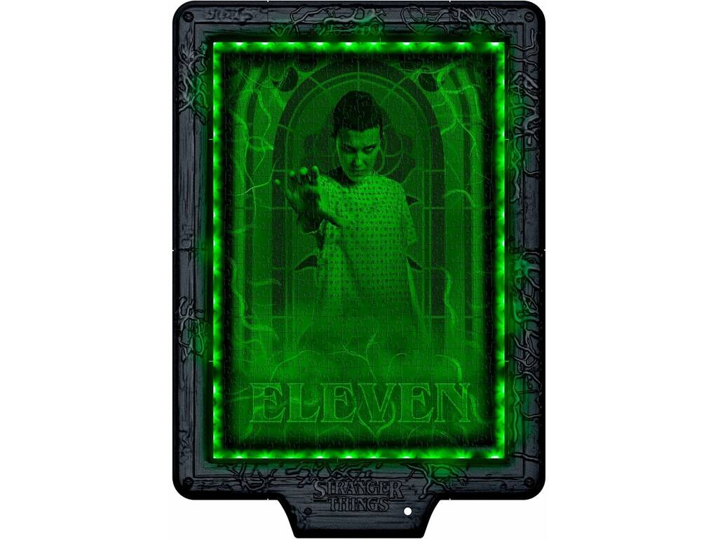 Stranger Things Puzzle Metamórfico Demogorgon’s Hunt de 520 Piezas con Luz LED