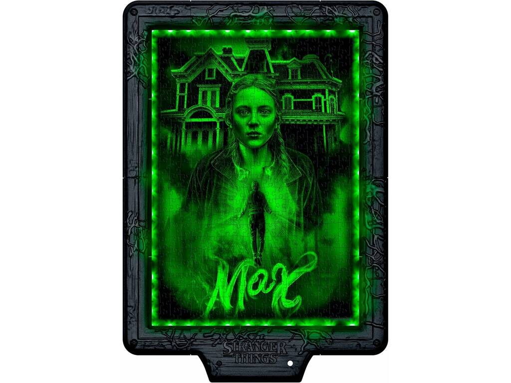 Stranger Things Puzzle Metamórfico Vecna’s Curse de 520 Piezas con Luz LED