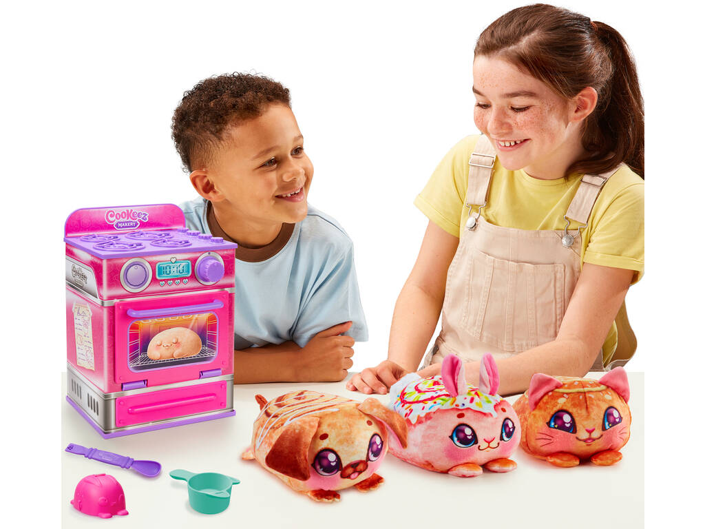 Cookeez Makery Horno Mágico Rosa con Peluche Sorpresa