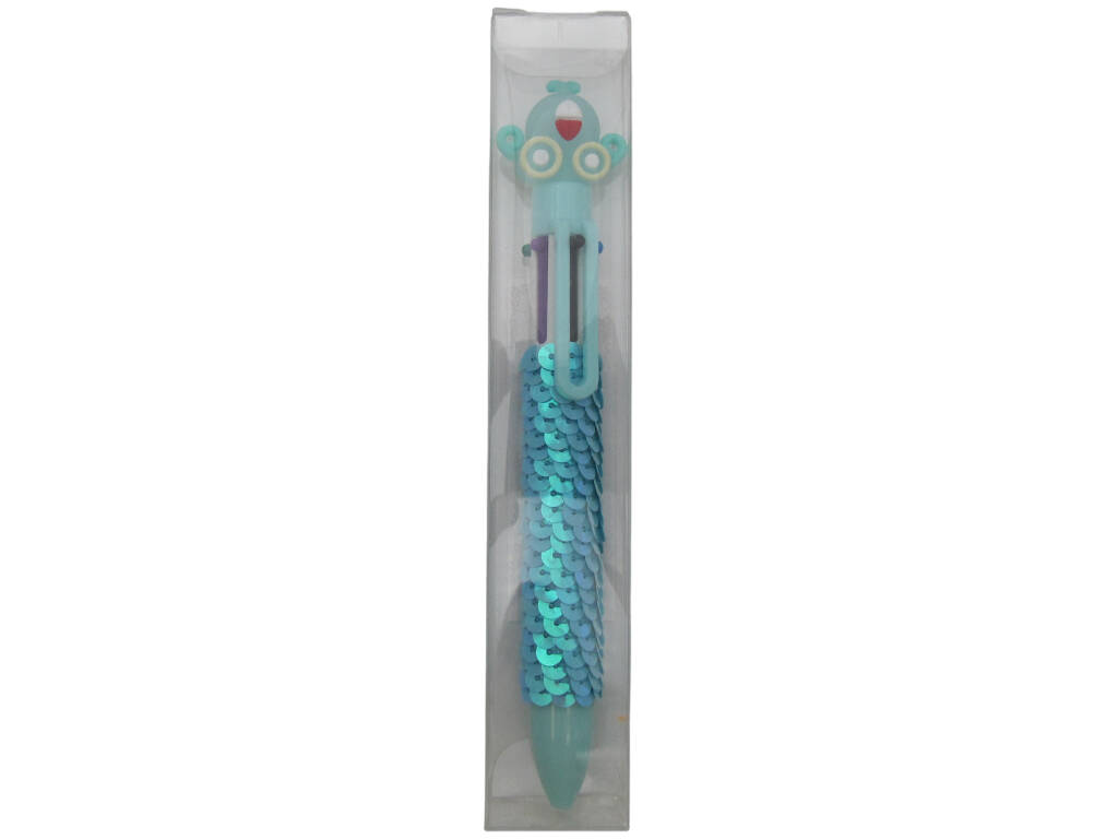 Caneta 6 Cores com Carruagem de 16 cm
