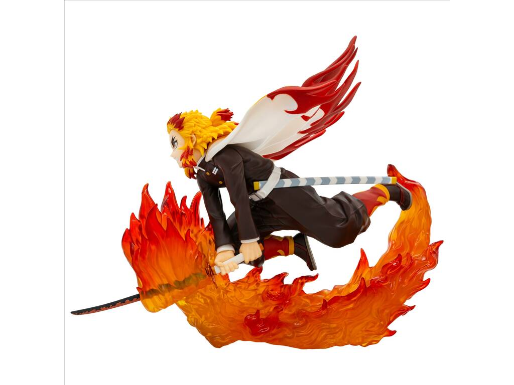 Demon Slayer Kimetsu No Yaiba Vibration Stars Plus Figurine Kyojuro Rengoku de 16 cm