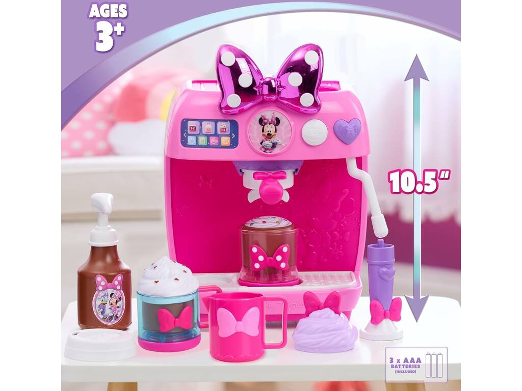 Cafetière Minnie Rise & Shine Bowrista avec lumières et sons