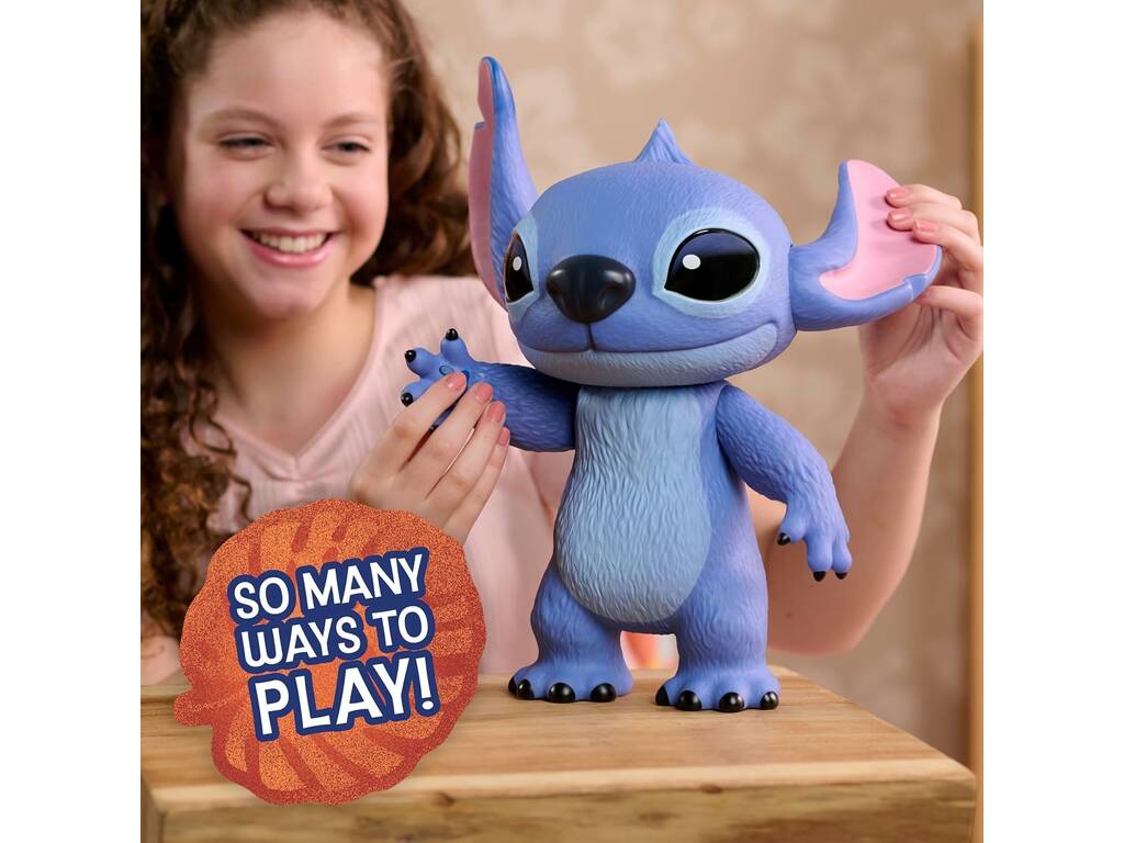 Disney Stitch Figura Vinilo Stitch de 35,5 cm