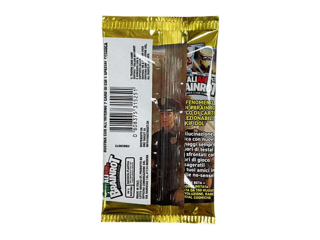 BrainRot Italien Hallucination Cosmique Sachet avec 7 cartes Surprise
