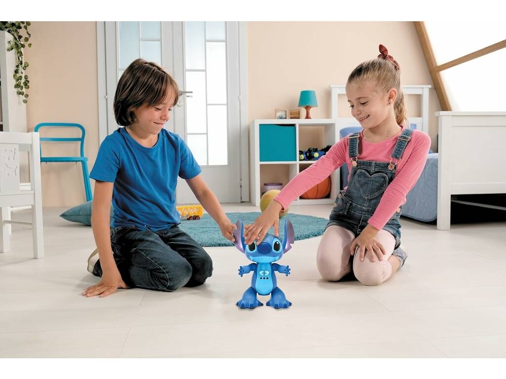 Disney Stitch Rotbot interactif télécommandé bilingue de 26 cm